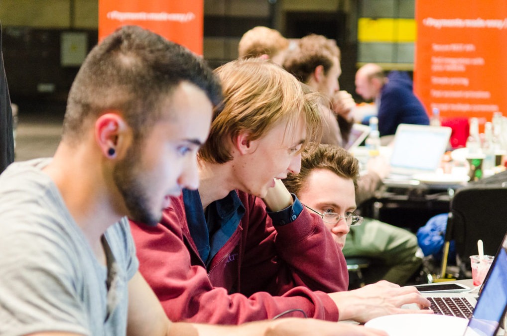 hackathon in progress