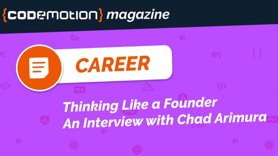 Codemotion Interview with Chad Arimura