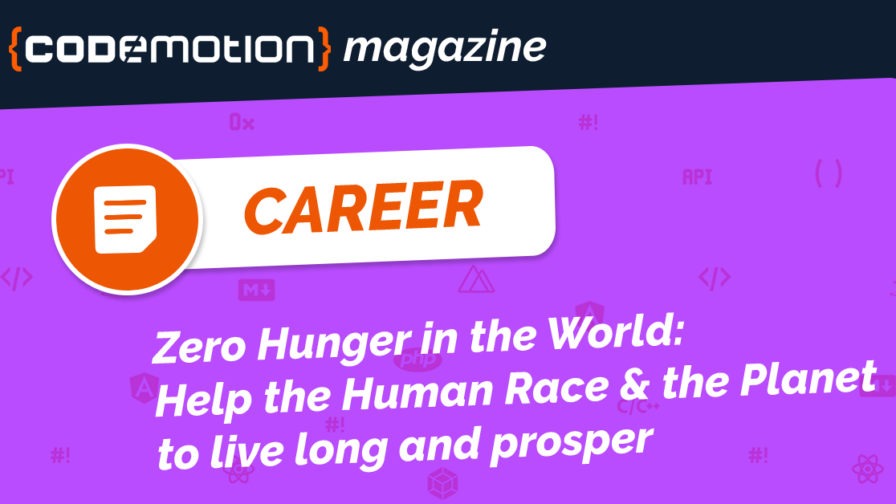 Zero Hunger in the World Help the Human Race and the Planet to live long and prosper