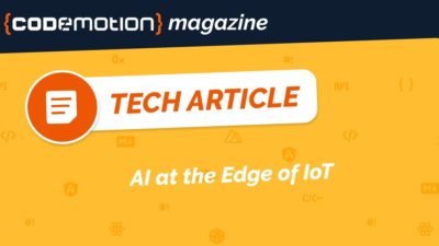 AI at the Edge of IoT