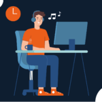 Infographic, visual studio code, project idx, codemotion, playlists, languages, tools for developers