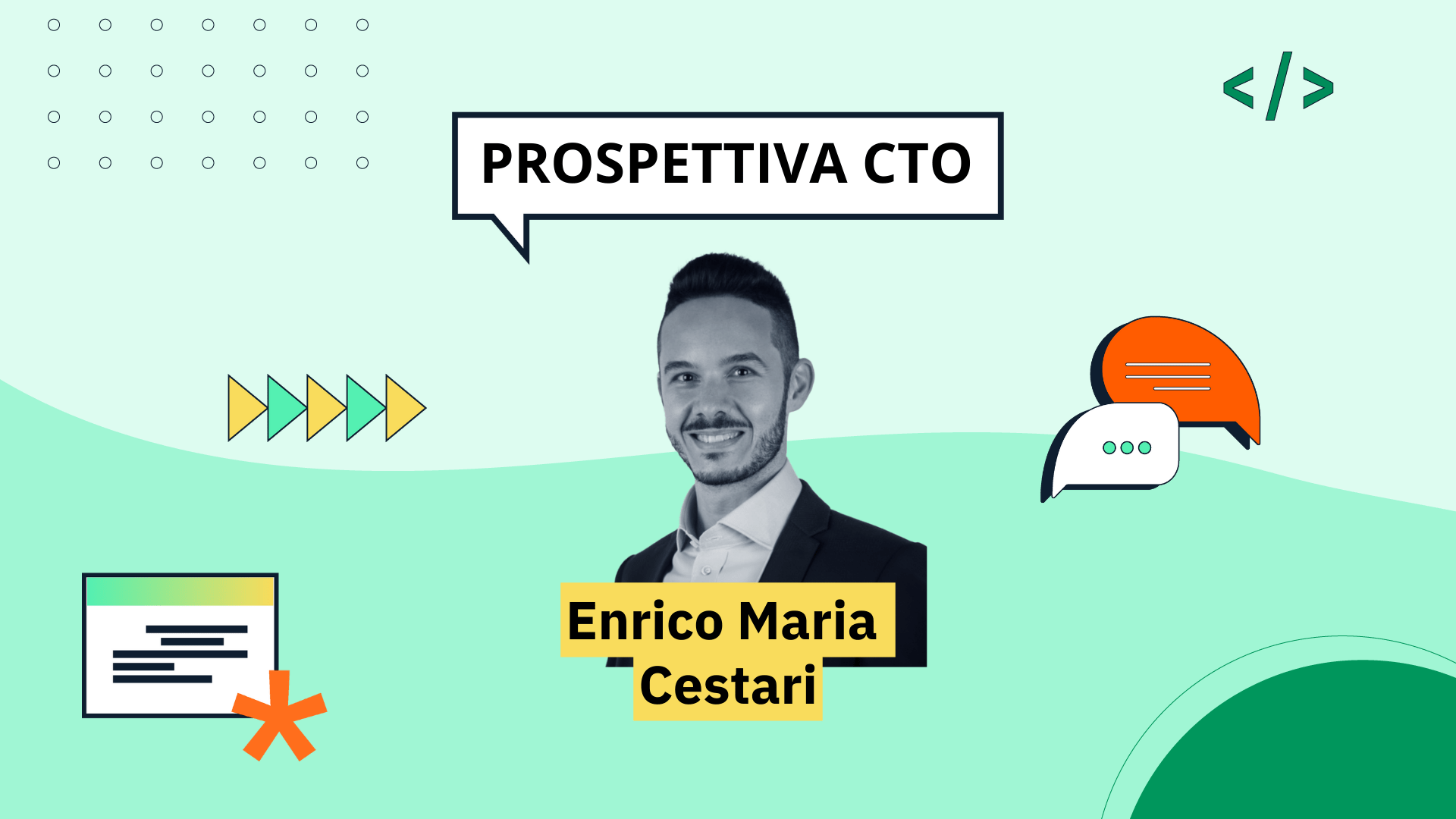 Prospettiva CTO: Enrico Maria Cestari CTO @Jointly