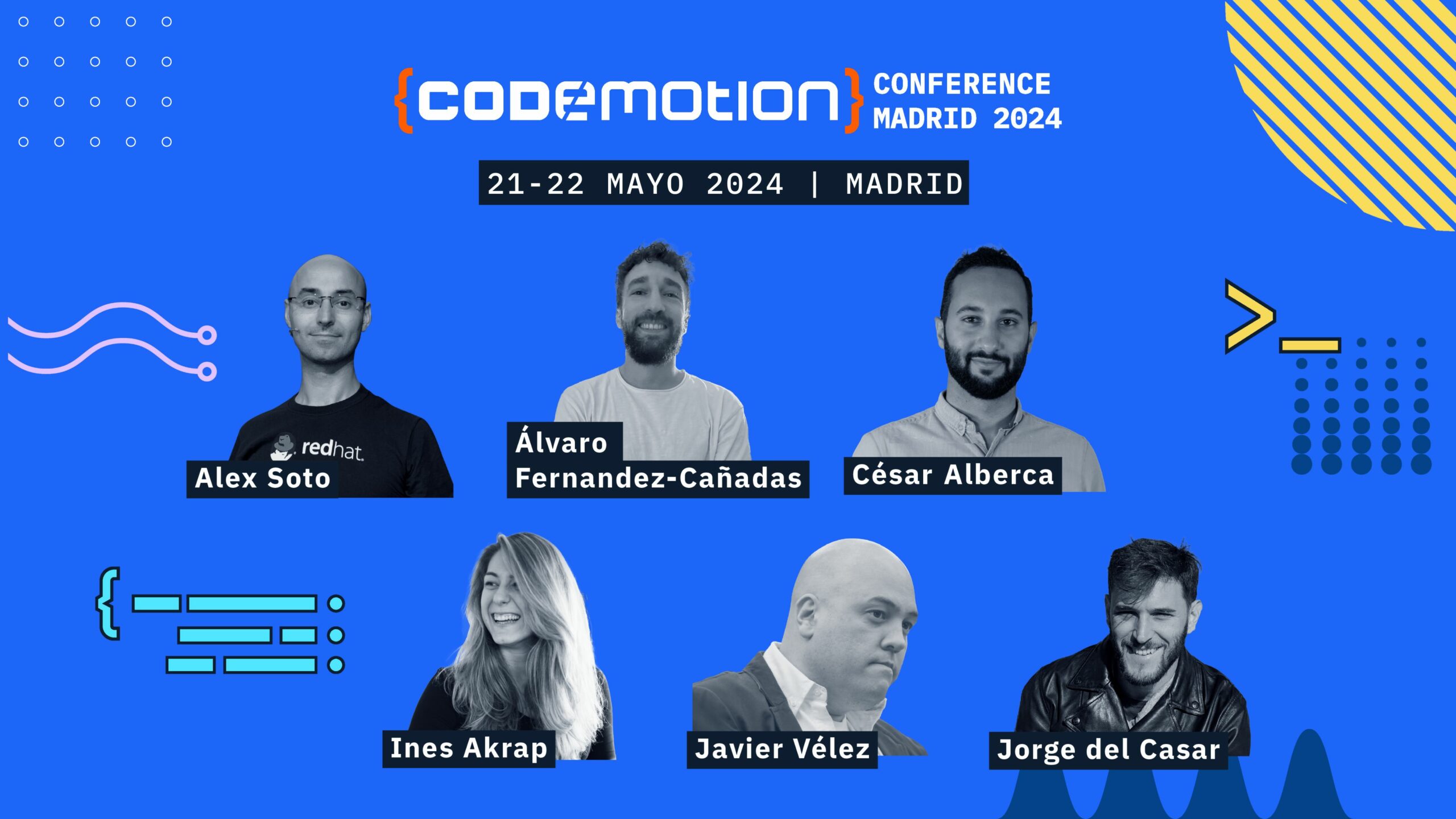Música, Core Web Vitals, hábitos o IA. ¡La cuarta ronda de speakers ya está aquí!