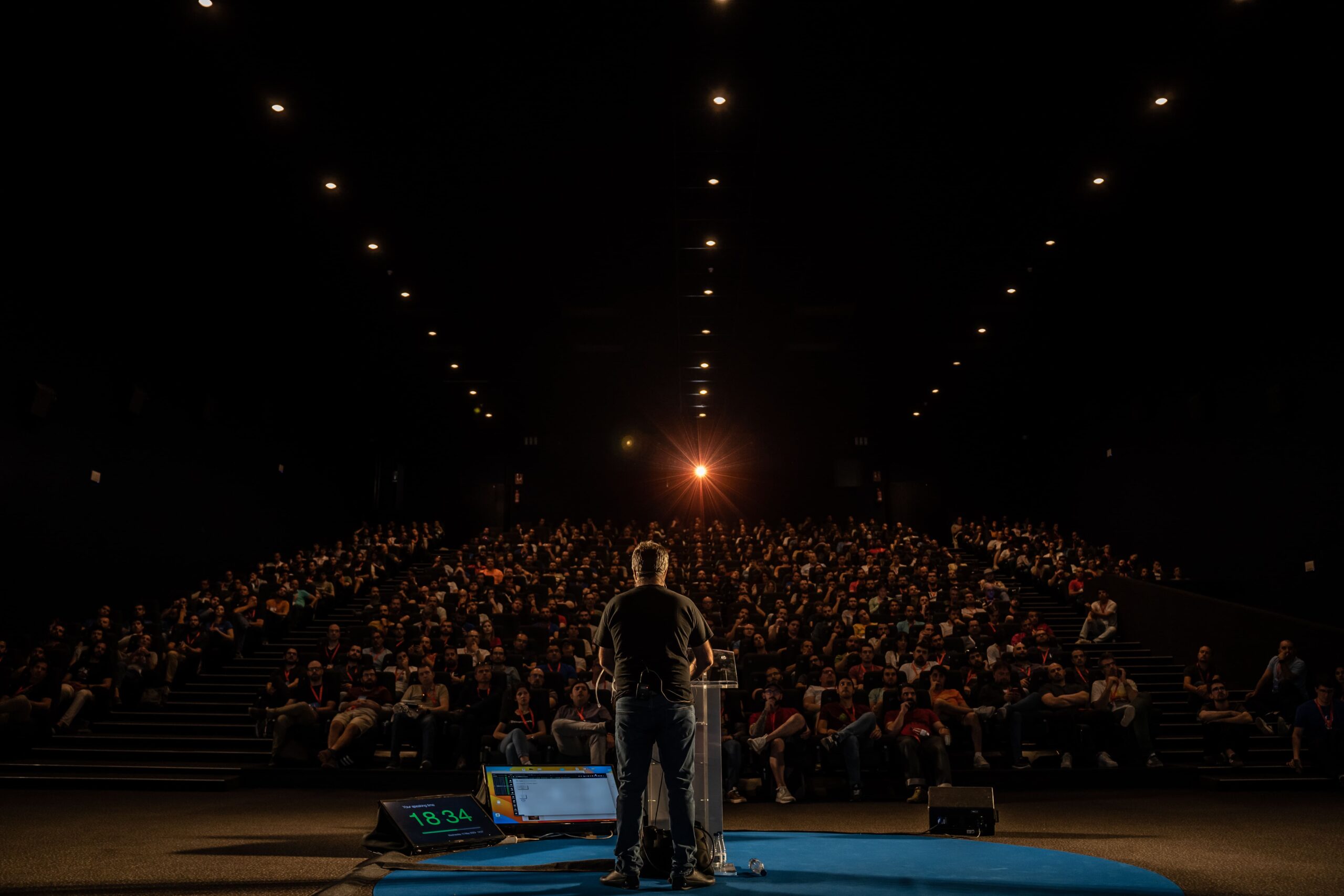 Dando mi primera charla en Codemotion