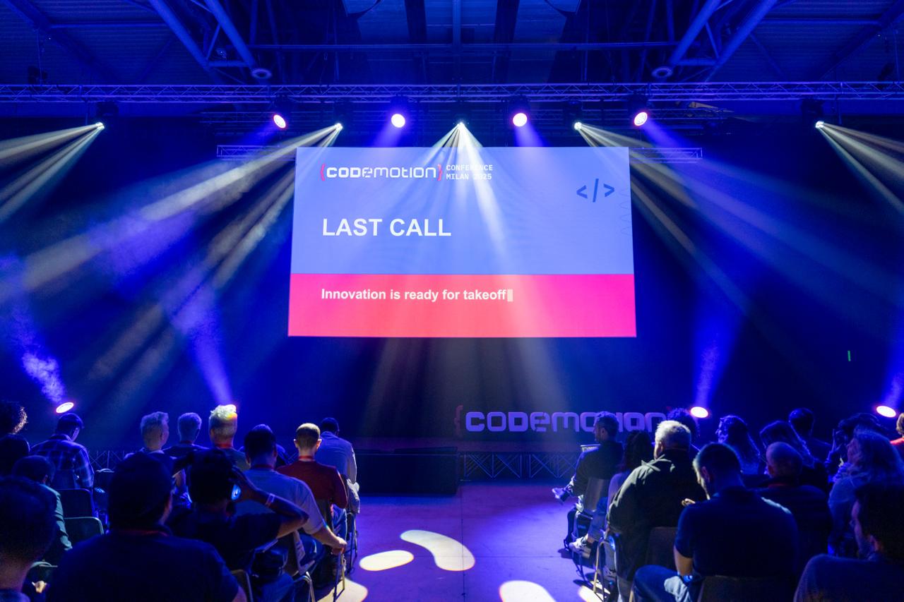 The Codemotion Milan 2025 Airport Tape