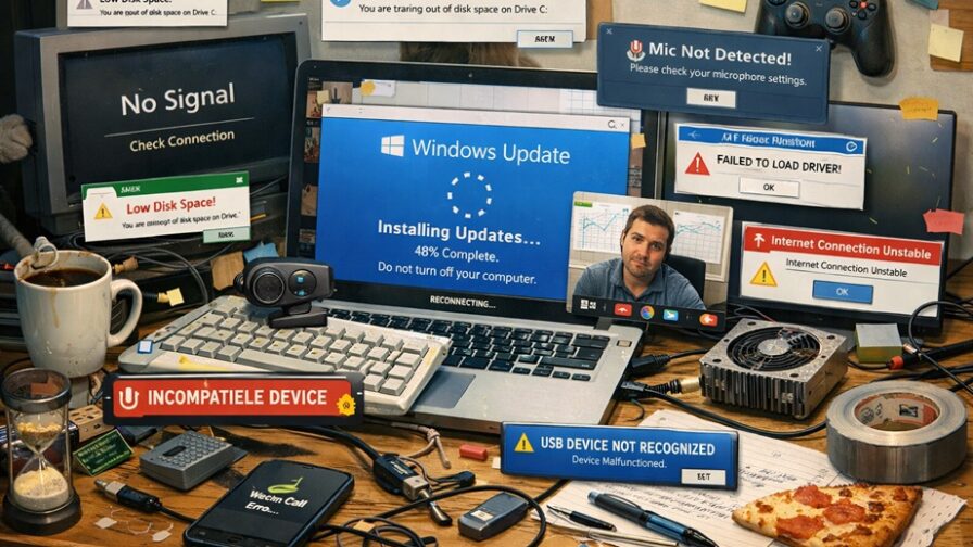 tech job interview concept