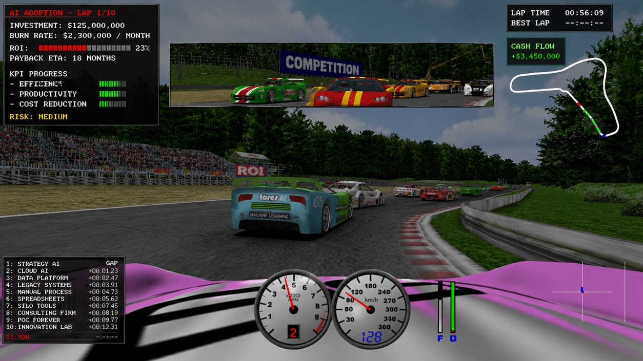 Dalle piste virtuali agli agenti intelligenti: TORCS, Python e reinforcement learning nella IBM AI Race League di Salerno